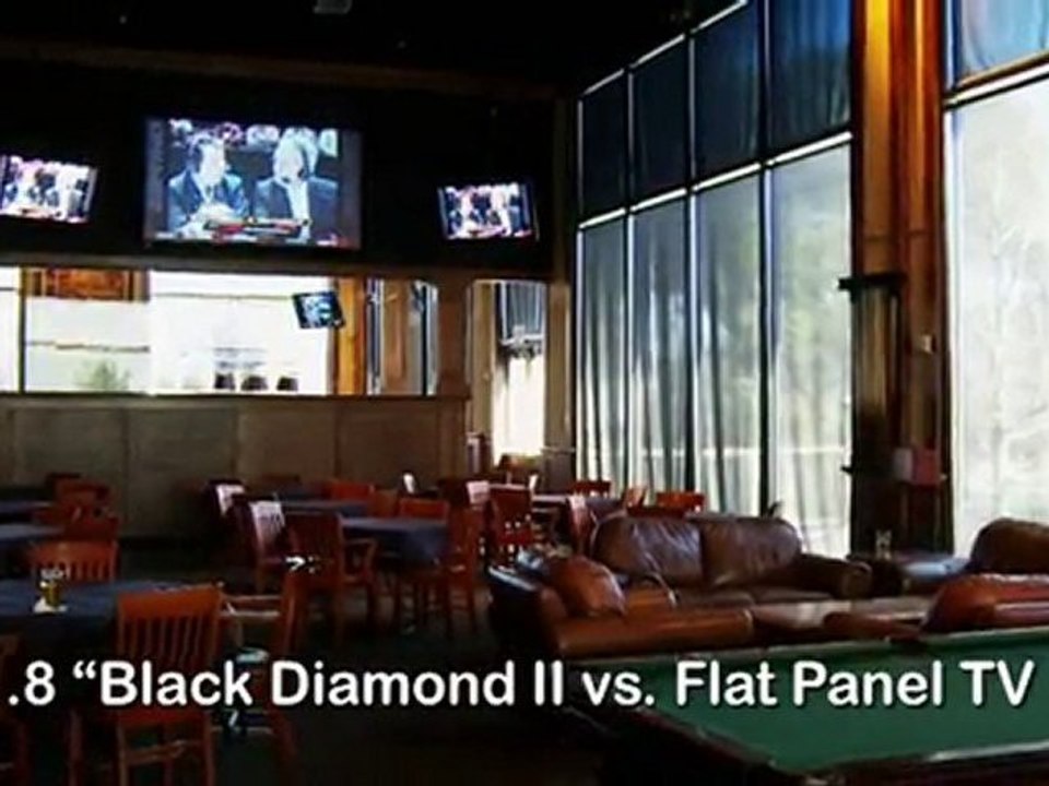 Black Diamond II Projector Screen Trailer