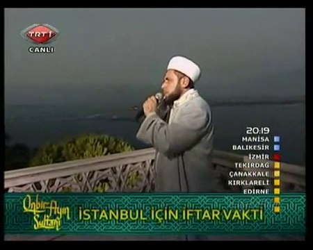 7 İshak Danış İftar ezanı 2001 Ramazan TRT