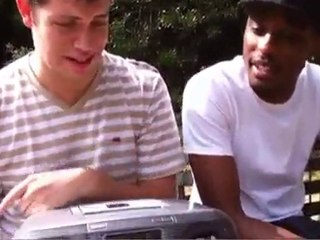 Chiddy Bang freestyle on RjDj Moovz