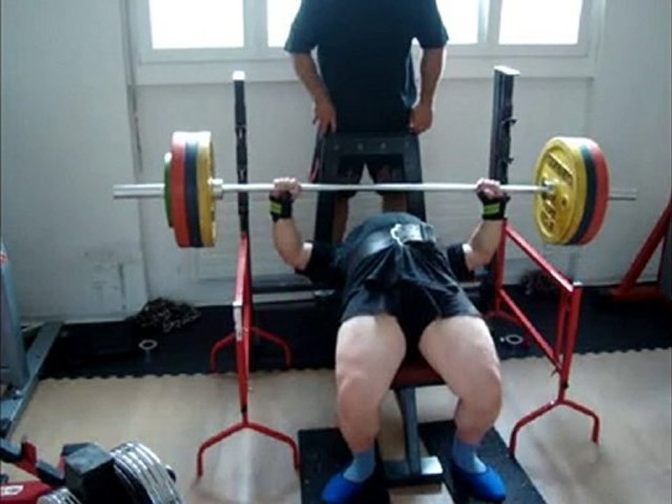 Bench Press RAW: 3 x 160 kg