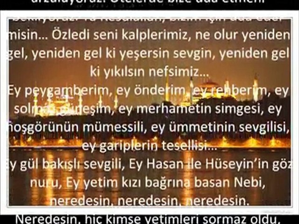 NERDESİN YA RESULALLAH