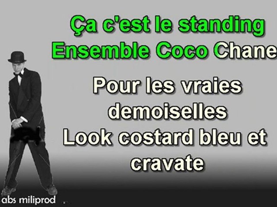 KARAOKE _t'as le look  coco_LAROCHE VALMONT_  KVC