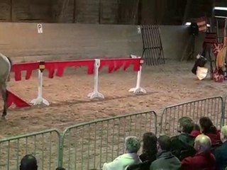 Kaloune travail à pied spectacle