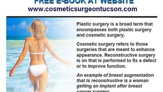 Are Cosmetic and Plastic Surgery Different in Tucson AZ