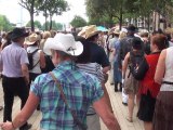 Paris plage 2010 danses country au bassin de la Villette 1/3