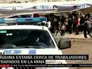 Las perforadoras se acercan al lugar donde se cree están lo