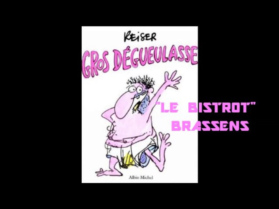 LE BISTROT - GEORGES BRASSENS - (par J.No)