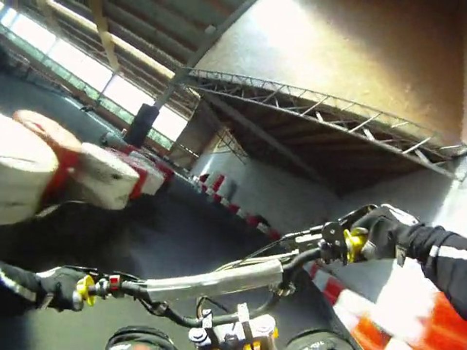 session outdoor en YCF supermot au karting de Démouville 2