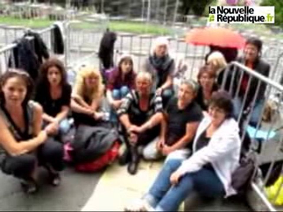 Les fans de Christophe chantent Willem