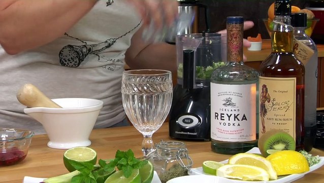 Marvelous Cucumber / Raspberry Mojito Recipe