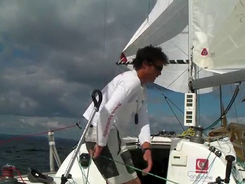 Un petit café pour oublier le petit spi!