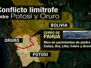 Conflicto entre Potosí y Oruro, de casi 200 años y por riq