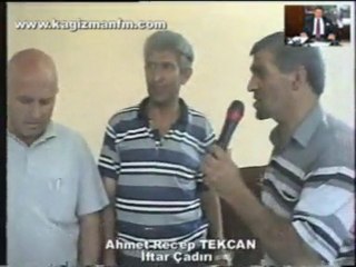 Ahmet Recep TEKCAN iftar çadırı
