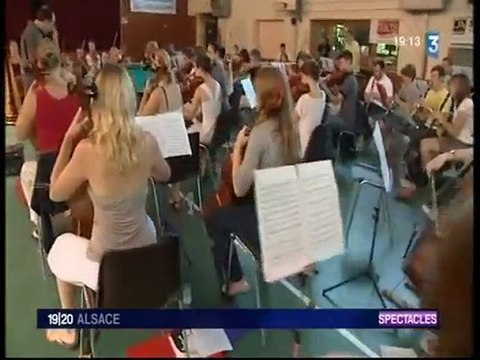 Fête Art et Lumière Furdenheim - France 3 - 20 août 2010