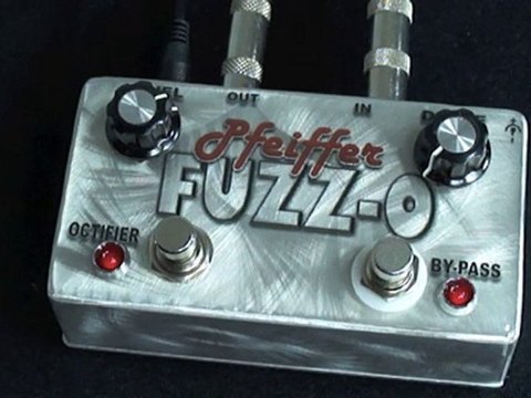 Pfeiffer Electronics Fuzz-O Guitar Pedal Demo