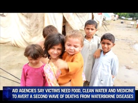 Children most at risk in Pakistani floods
