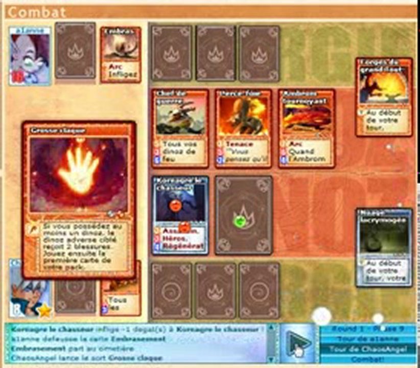 Dinocard / pack mono feu