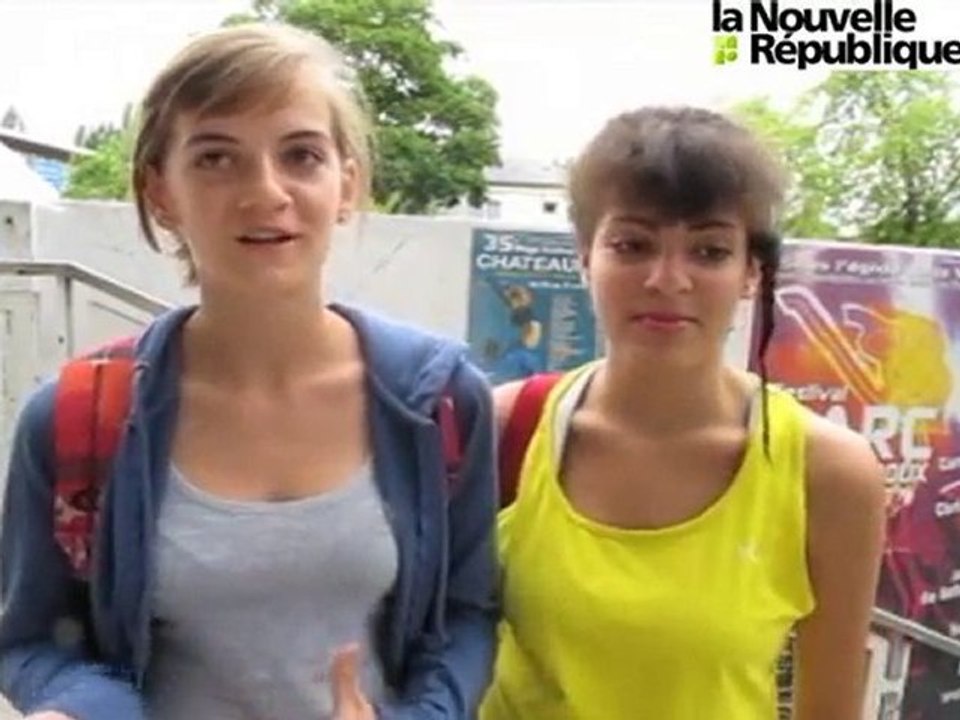 Valentine et Léa croquent le stage à pleines dents