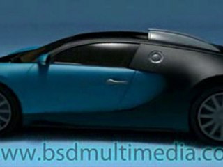 BSD Multimedia - 3D Bugatti Veryon-Animation