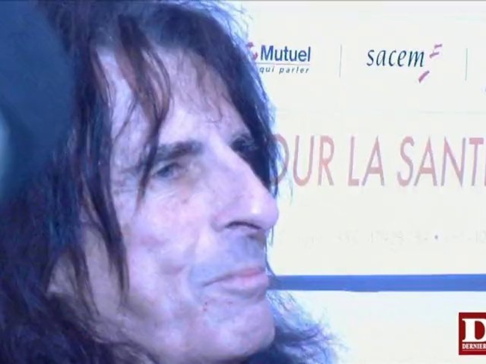 Interview Alice Cooper Foire aux vins Colmar 2010