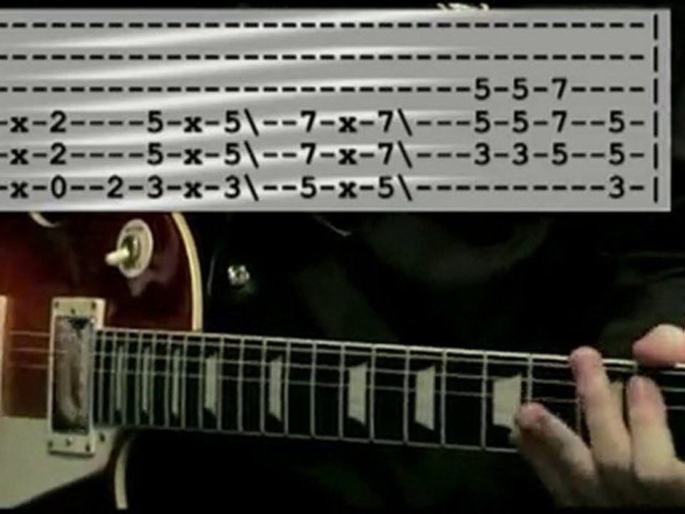 Sweet Child O' Mine - (Guns N Roses) Lesson Part 3