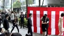 [ENT]100607「孤高のメス」初日舞台挨拶(KyodoNews)