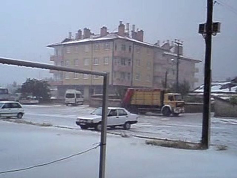 öyle bir doluki konyada