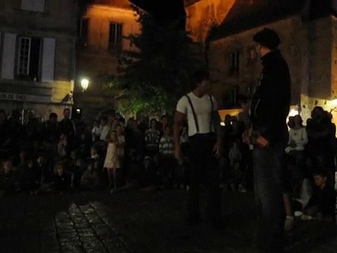 philippe fait son spectacle a sarlat de caneda