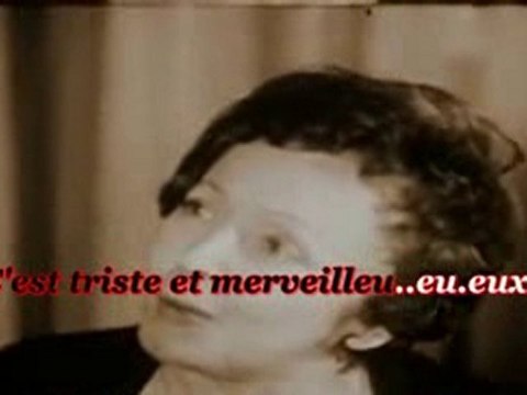 Karaoké - Edith Piaf & Théo - A quoi ça sert l'amour - Solo