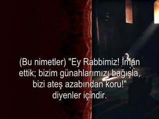 MEHMET ÇEVİK HOCAEFENDİ - AL-İ İMRAN SURESİ 14-17. AYETLER