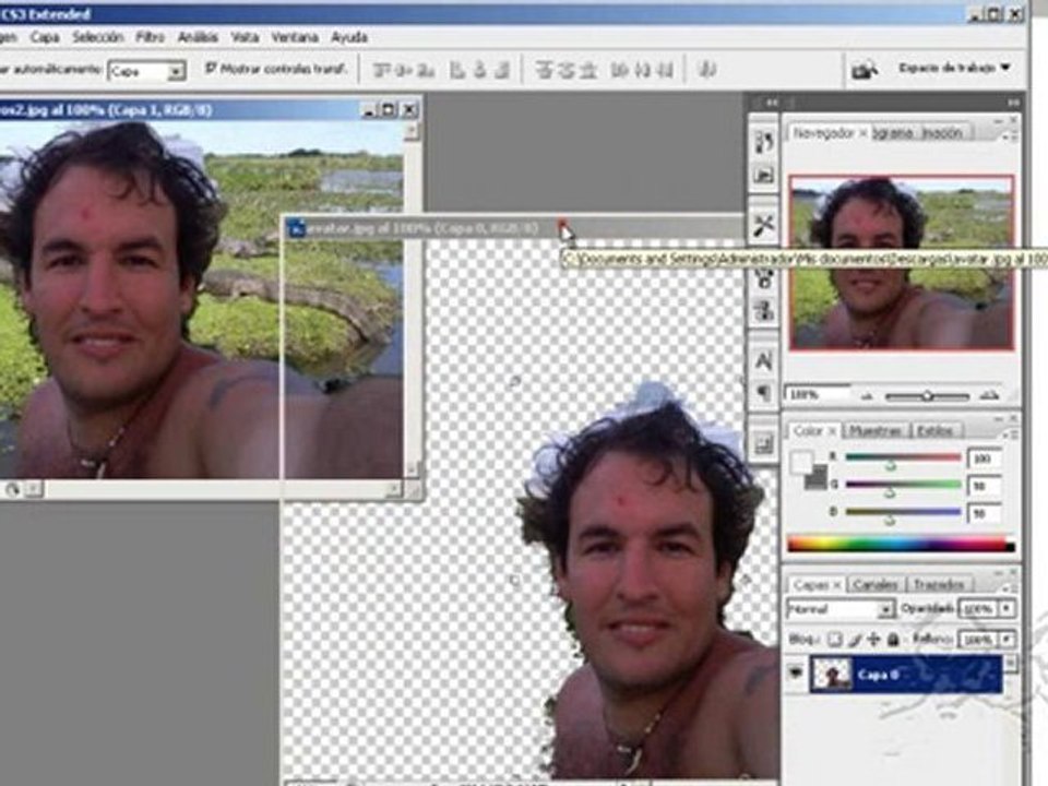 Superposicion de imagenes
