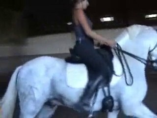 Retinto et jenny, Stage avec Anne d'Ieteren