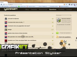 Grafikart : Présentation de Stylizer