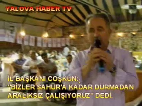 AK PARTİ YALOVA MİLLETVEKİLİ ADAYI TEMEL COŞKUN