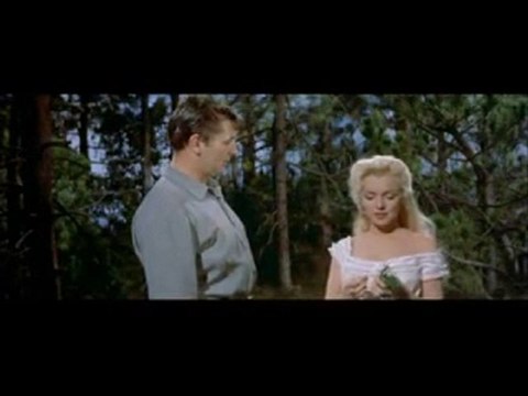 ** Robert Mitchum and Marilyn Monroe **