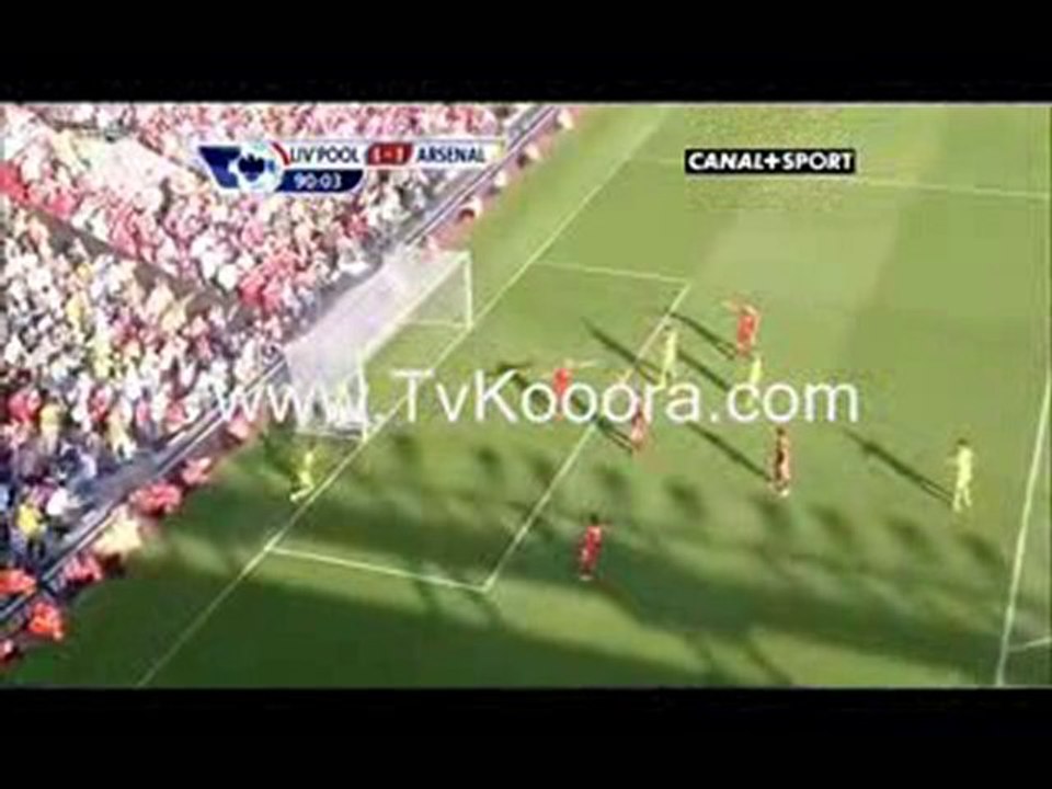 هدف مروان الشماخ ضد ليفربول بتعليق المتألق فارس عوض