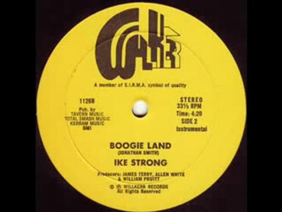 70's disco boogie music-Ike Strong - Boogie Land instr. 1979