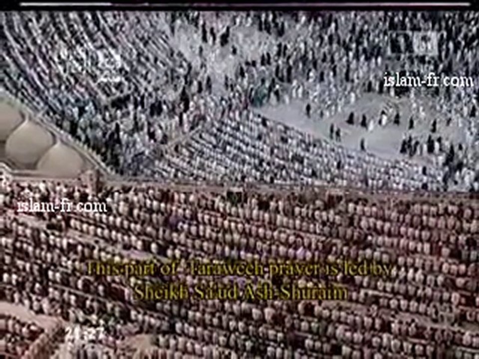 Salat al Tarawih 1431 : Le 15 Août 2010 à La Mecque 1/3