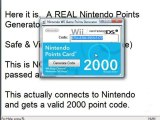 FREE 2000 Nintendo Points with this wii/