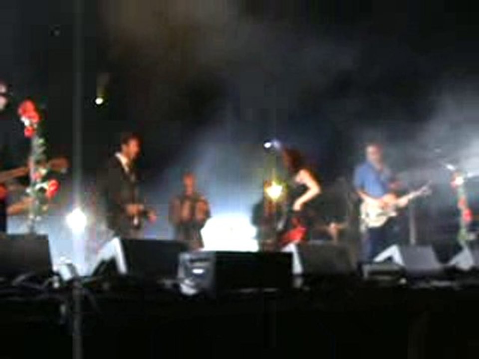 OLIVIA RUIZ et DIDIER BLANC live à Luxey 14/08/2010