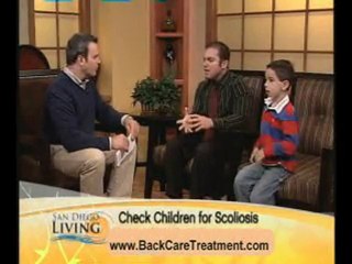 How to detect scoliosis in children