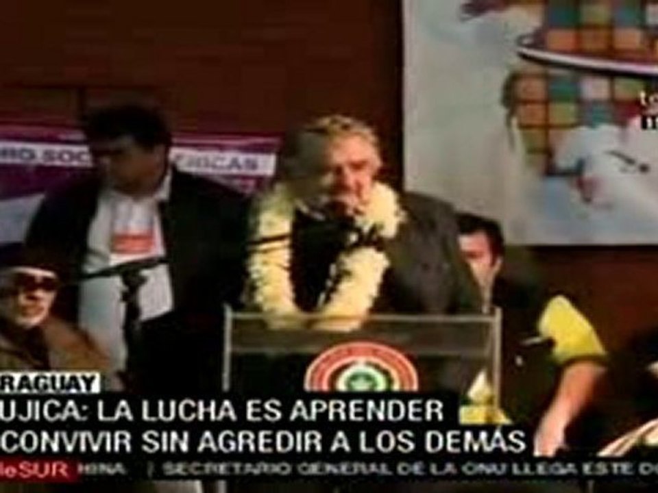 José Pepe Mujica criticó el modelo de democracia propuesta