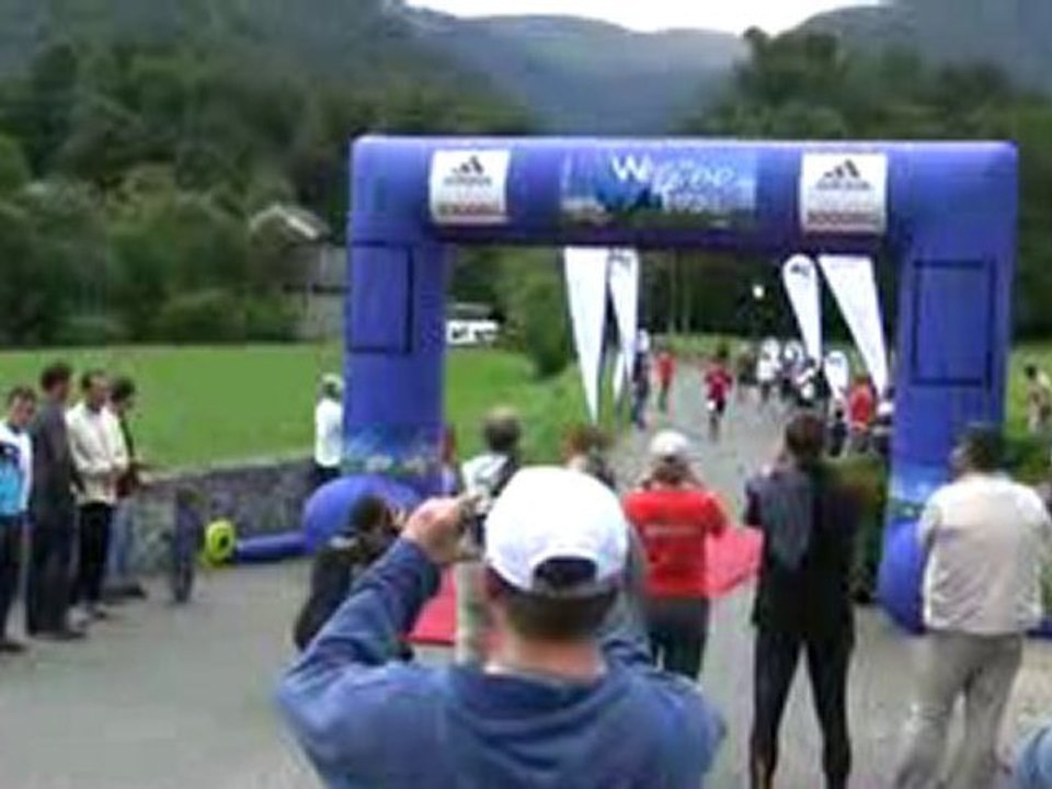 Pyrénées, arrivée Spéciale, Loic et Guillaume.