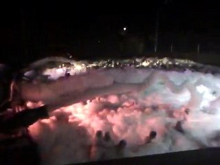 Mega festa da espuma Stress Less