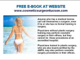 Plastic or Cosmetic Surgery Board Certified Surgeon Tucson