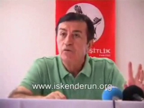 Osman Pamukoğlu - İskenderun Basın Açıklaması