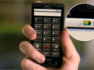 Motorola Droid X şebeke gücü testi