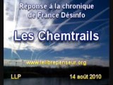 LLP - 14 08 2010 - Chemtrails, réponse à France désinfo 1