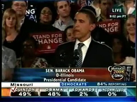 Obama We are the ones we have been waiting for