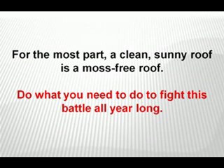 Atlanta Roofing-How And Why Do I Control Moss On My Roof?